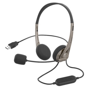 USB Headset with Boom Mic