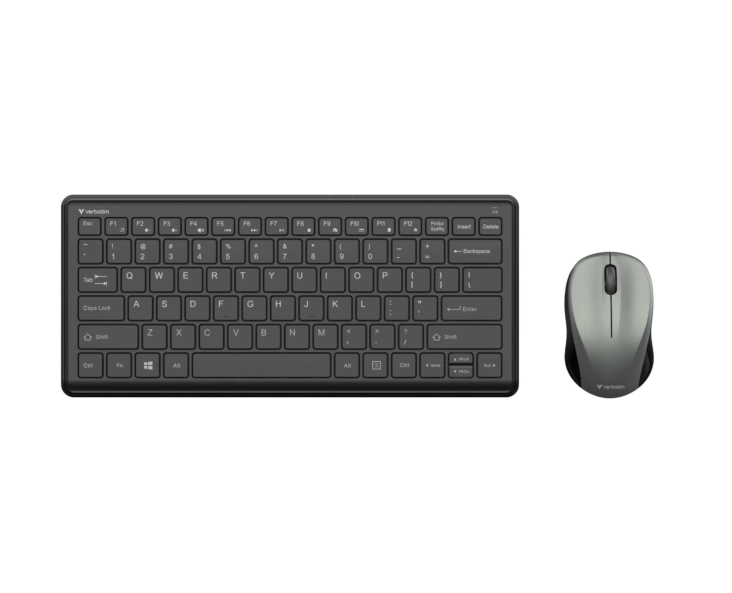 Compact Wireless Keyboard & Mouse