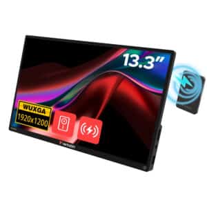 Portable Touchscreen Monitor - Wireless Charging